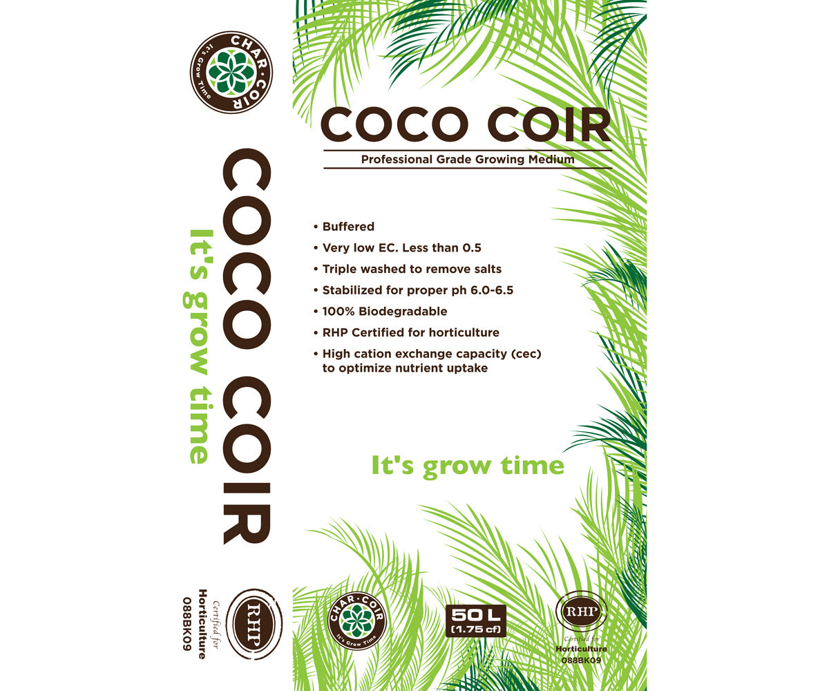 Char Coir 100% RHP Certified Coco Coir