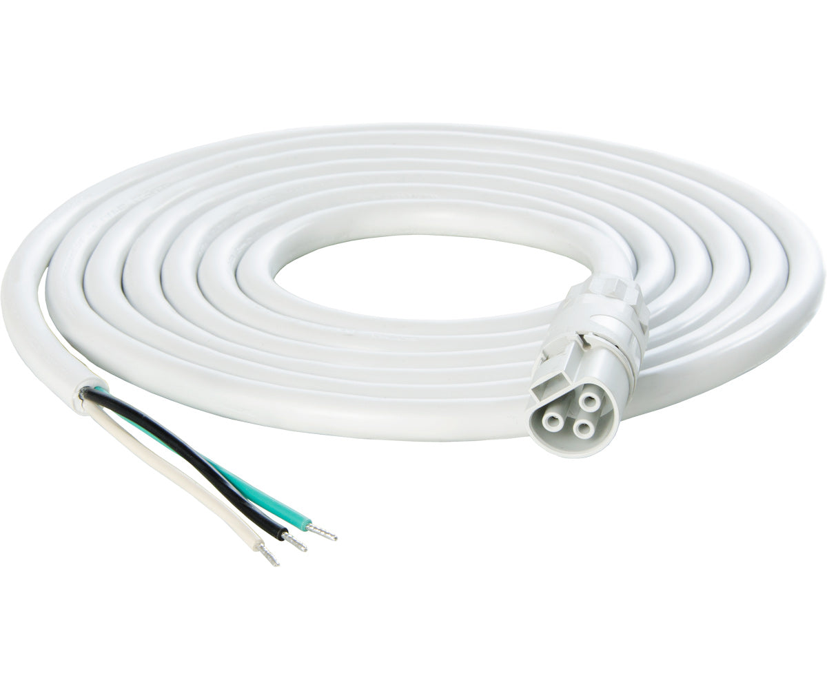 PHOTOBIO X White Cable Harness 16AWG w/leads 10'