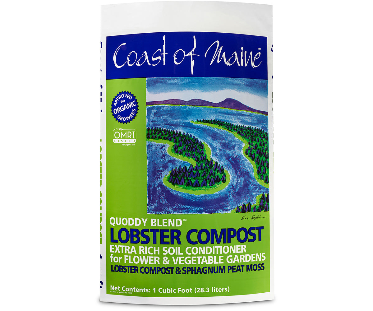Coast of Maine Quoddy Blend Lobster Compost 1 CuFt