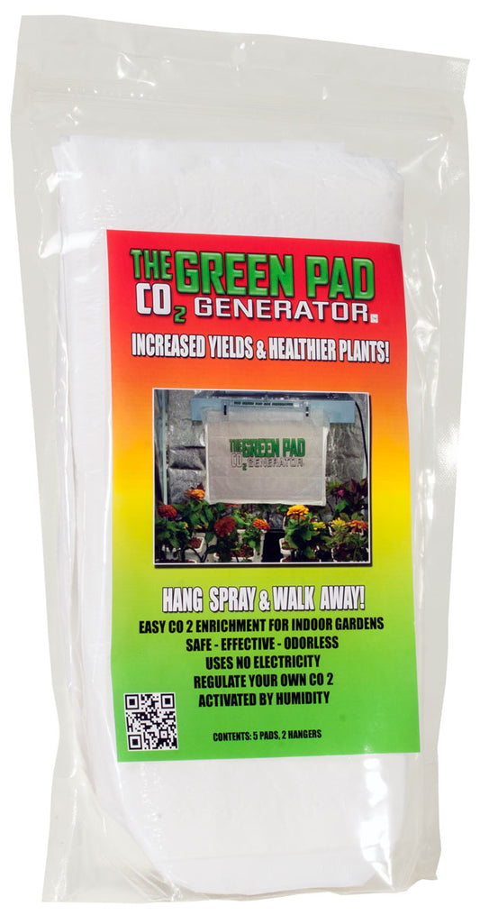Green Pad CO2 Generator w/2 Hangers
