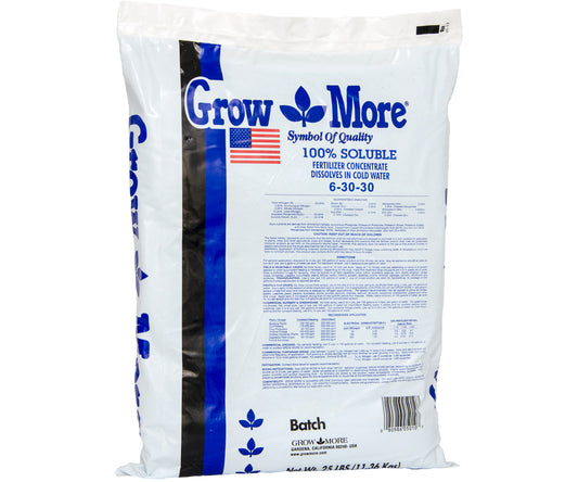 Grow More Soluble 6-30-30 Standard