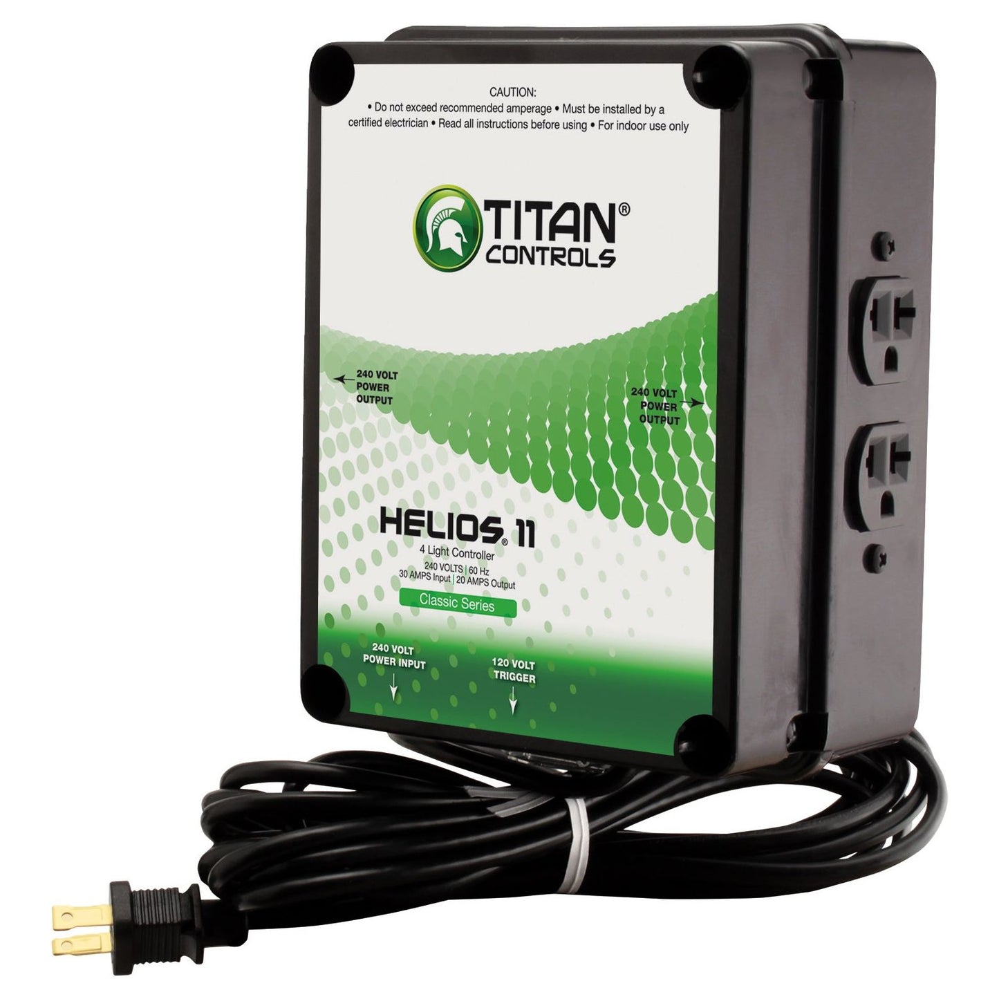 Titan Controls Helios 11 - 4 Light 240 V Controller with Trigger Cord