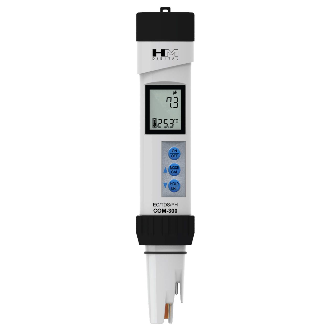 HM Digital™ pH/TDS/EC/Temp Meter Model COM-300