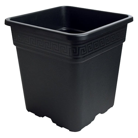 Gro Pro Black Square Pots