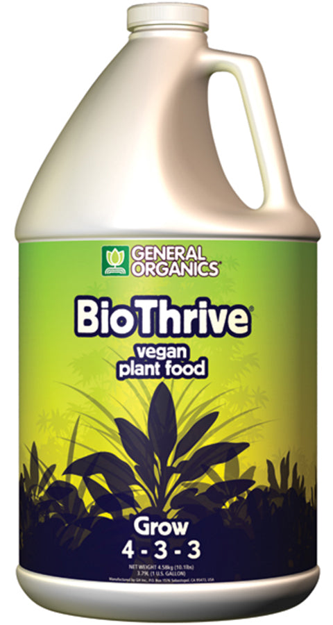 GH General Organics BioThrive Grow Gallon