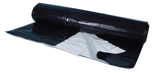 Berry Plastics Black/White Poly Sheeting Commercial Sizes
