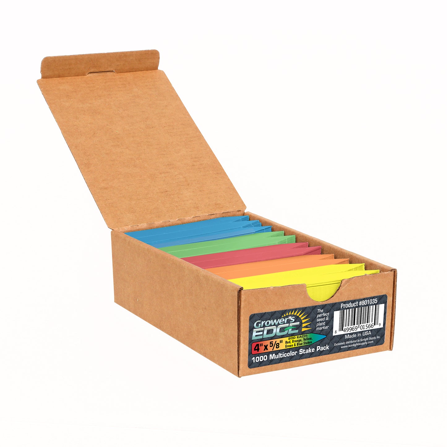 Grower's Edge® Plant Stake Labels Multicolored