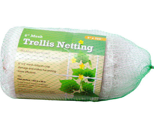 Trellis Netting 6" Plastic Mesh 6' x 328'