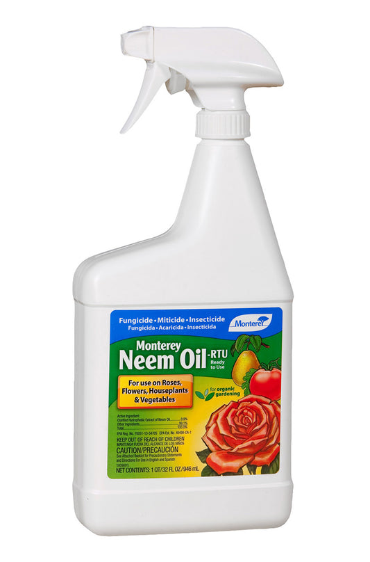 Monterey Garden 70% Neem Oil RTU (Quart)