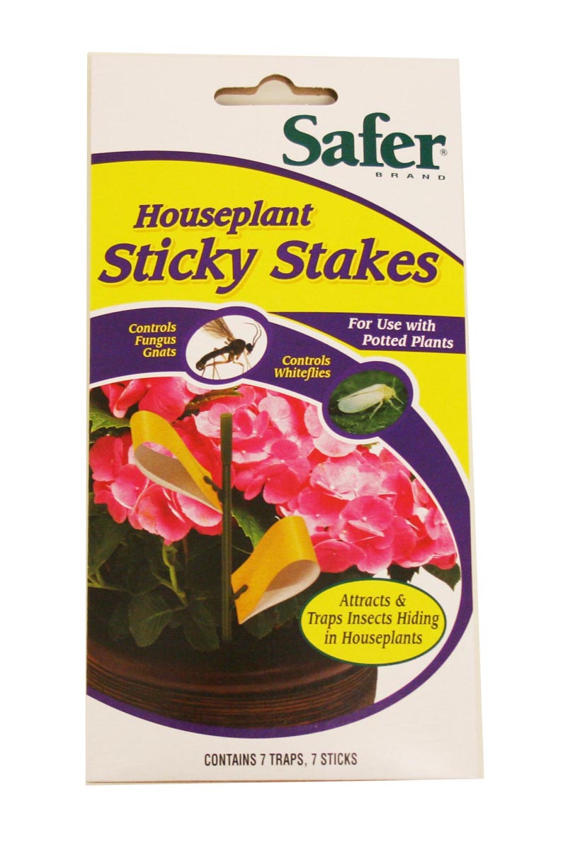 Safer Houseplant Sticky Stakes